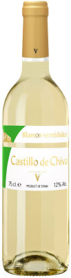 Вино Castillo de Chiva белое полусладкое 12% 0.75л