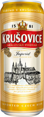 Пиво Krusovice Imperial 5% 0.5л